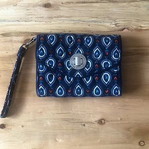 Vera Bradley Marrakesh Quilted Wristlet